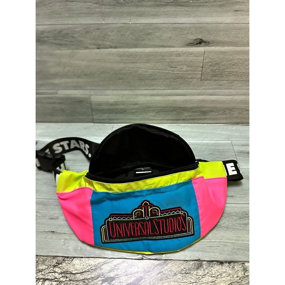Universal Black & White Universal Studios Logo Interior Label funny Bag